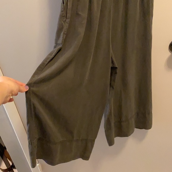 Splendid Charcoal Suede Jumpsuit - Picture 4 of 5